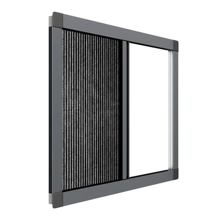 Plisse insektnet til vinduer efter mål - uden skruer